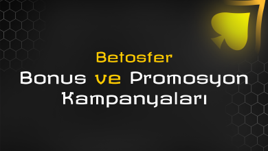 betosfer bonus ve promosyon kampanyaları